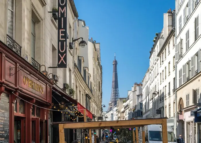 Charming Studio With Terrace Near Eiffel Tower